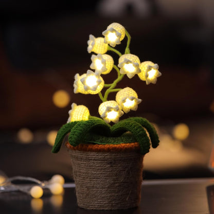 Junior's Light Up Crochet Lily